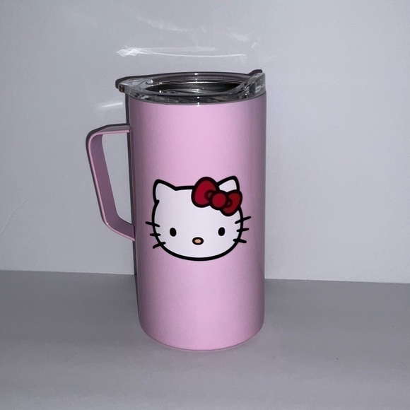 Pink Hello Kitty metal Tumblr with handle - Picture 8 of 8